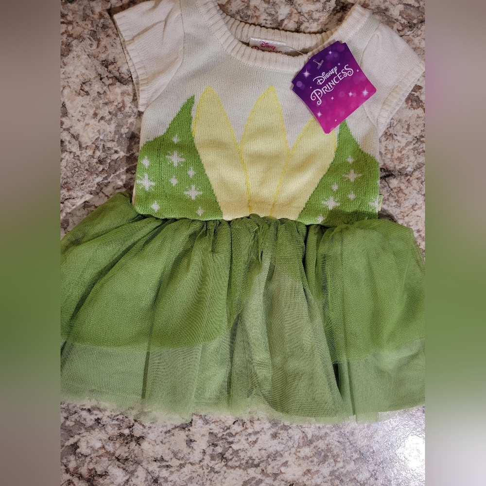 Disney Princess Tiana Dress NWT